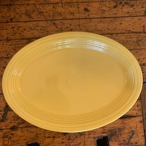Fiesta ware serving dish